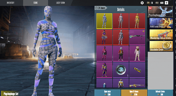 吃鸡开箱模拟器pubg crate simulator