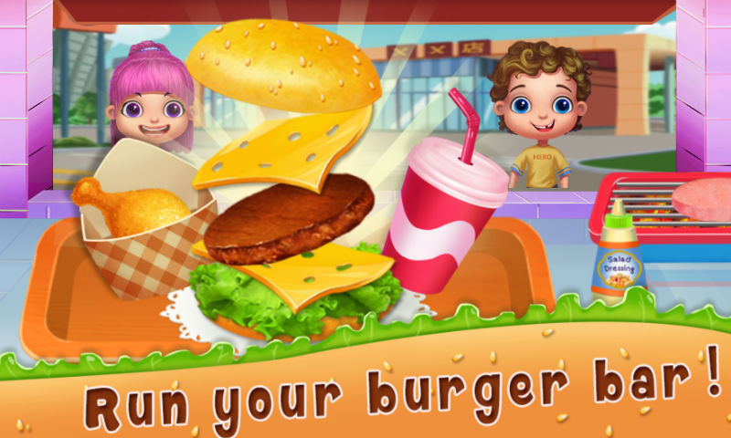 宝贝的美味汉堡店