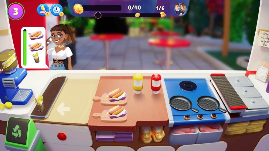 莉莉街头食品烹饪