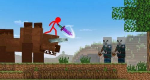 火柴人像素战斗