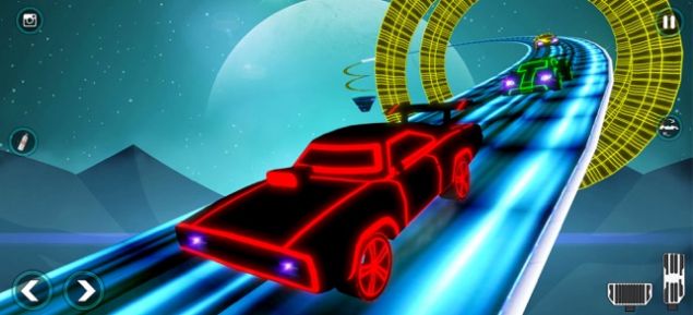 极限霓虹灯gt特技表演