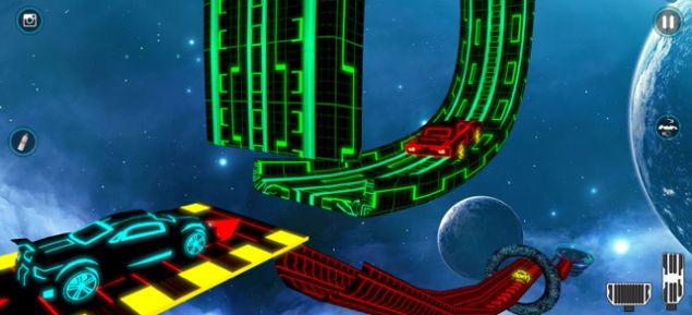 极限霓虹灯gt特技表演